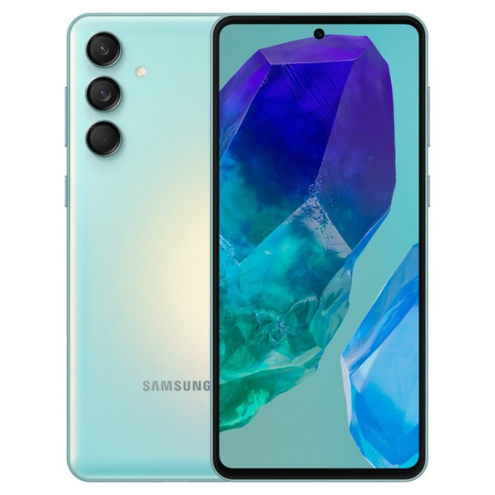 Смартфон Samsung Galaxy M55 12/256GB Зеленый (Light Green)