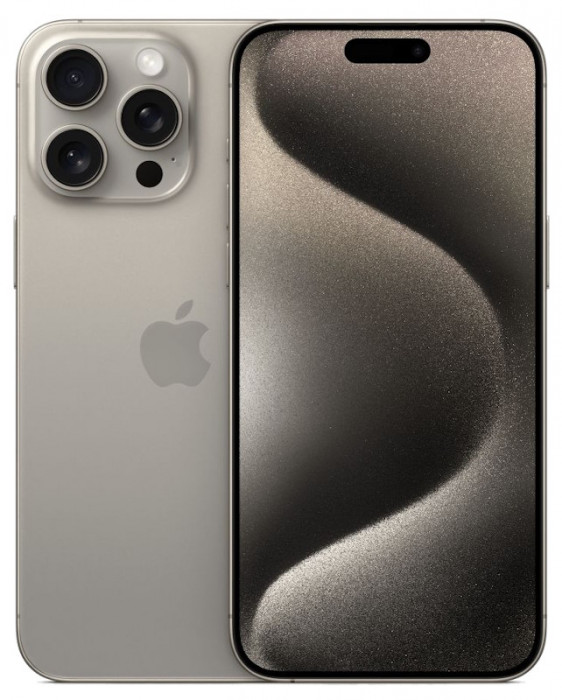 Смартфон Apple iPhone 15 Pro Max 512GB Титан (Natural Titanium) nano SIM + eSIM | Фото 1 из 5