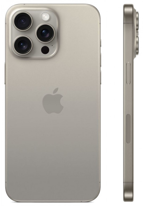 Смартфон Apple iPhone 15 Pro Max 512GB Титан (Natural Titanium) nano SIM + eSIM | Фото 2 из 5
