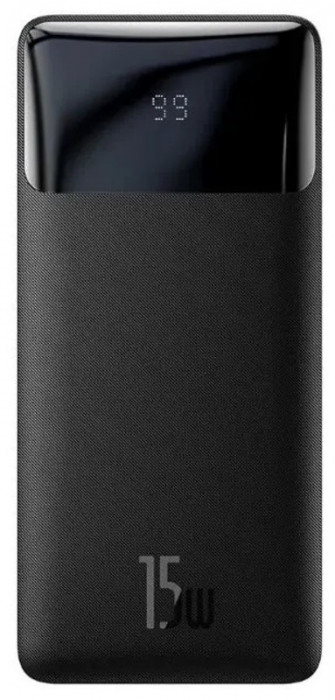 Внешний аккумулятор Baseus Bipow Digital Display 15W 20000 мА⋅ч Черный PPDML-J01 | Фото 5 из 5
