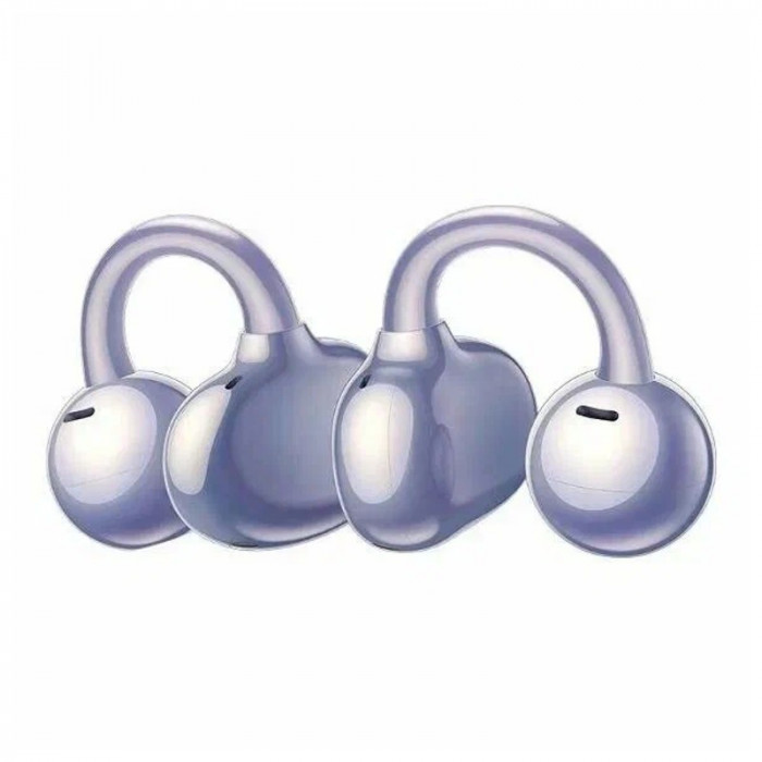 Беспроводные наушники Huawei Free Clip Фиолетовые (Purple) | Фото 3 из 6