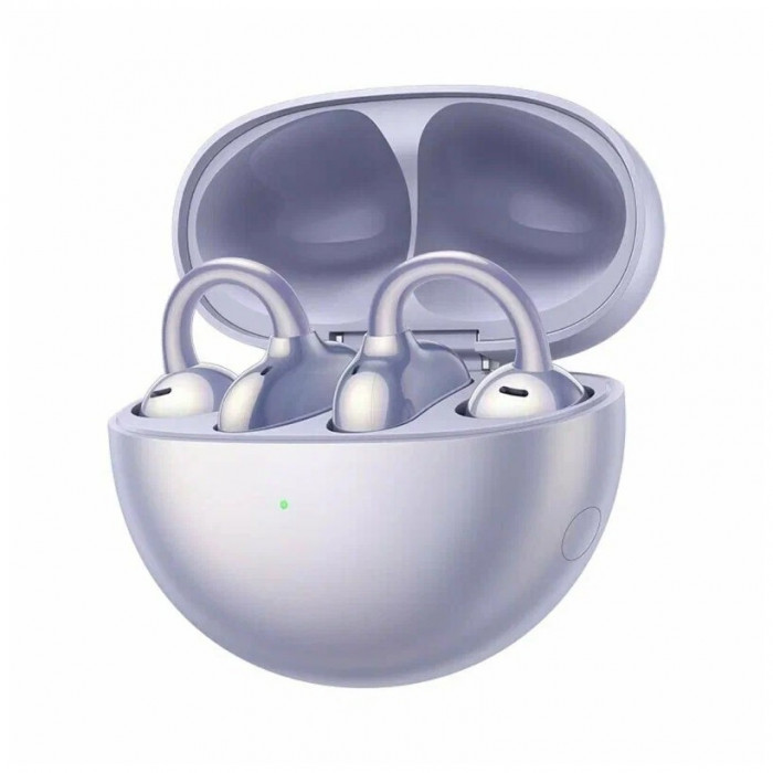 Беспроводные наушники Huawei Free Clip Фиолетовые (Purple) | Фото 5 из 6