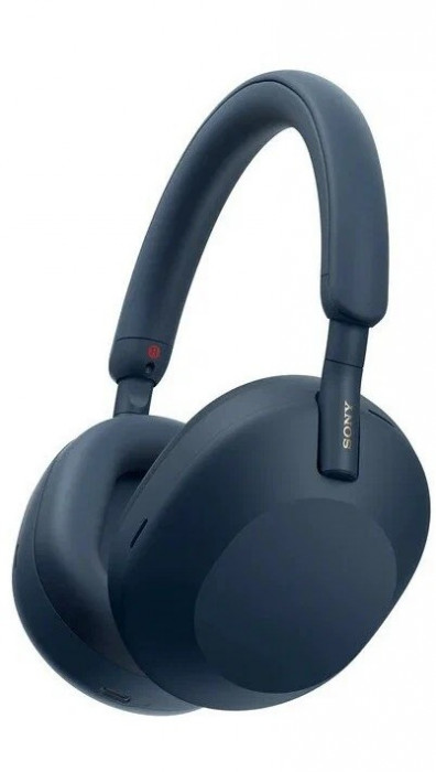 Беспроводные наушники Sony WH 1000 XM5 Синий | Фото 1 из 7