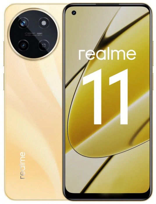 Смартфон Realme 11 8/128GB Золотой (Gold) EAC | Фото 1 из 6