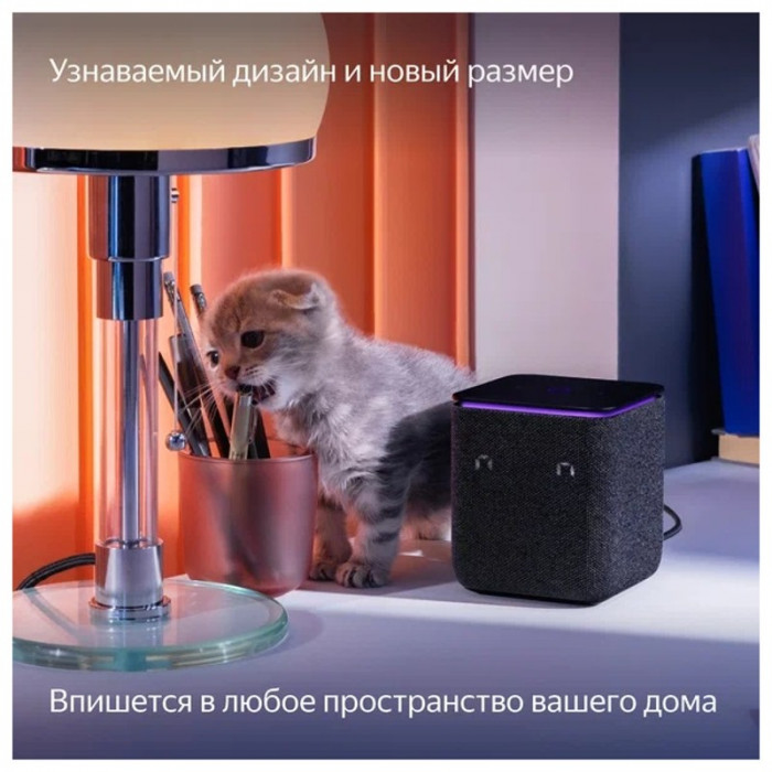 Умная колонка Яндекс.Станция Миди Черный (Black) | Фото 11 из 17