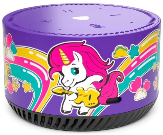 Умная колонка Яндекс Станция Лайт с Алисой Rainbow Velvet Unicorn | Фото 1 из 4