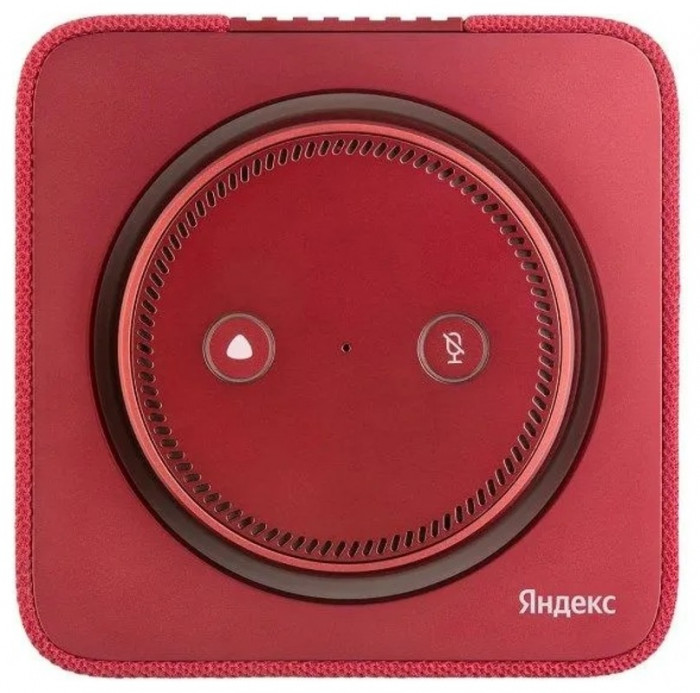 Умная колонка Яндекс Станция Макс ZigBee Красный (Red) | Фото 3 из 4
