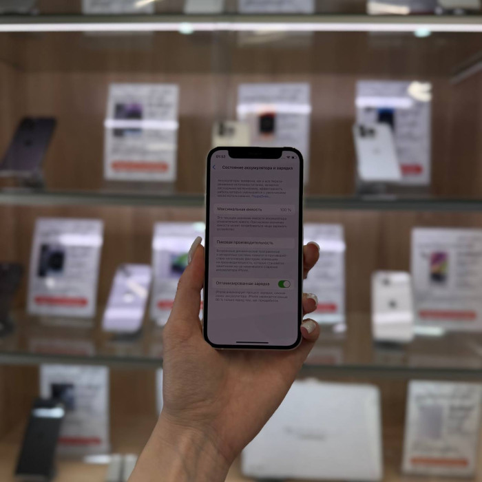 Б/у Смартфон Apple iPhone 12 mini 128GB Белый | Фото 4 из 5