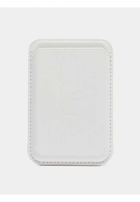Чехол Leather Wallet MagSafe для iPhone Белый | Фото 2 из 3