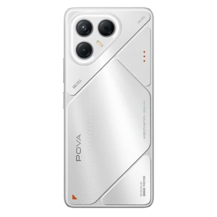 Смартфон TECNO POVA 7 5G 8/128GB Серебро (Magic Silver)