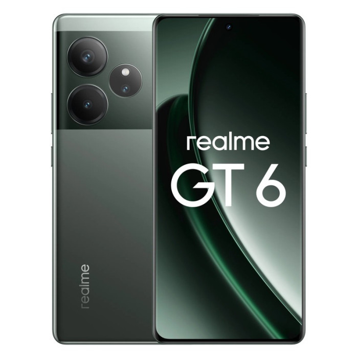 Смартфон Realme GT 6 12/256GB Зеленый (Green) | Фото 10 из 10