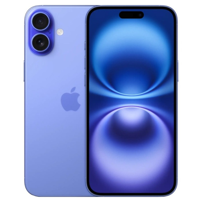 Смартфон Apple iPhone 16 Plus 128GB Ультрамарин (Ultramarine) nano SIM + eSIM | Фото 1 из 5