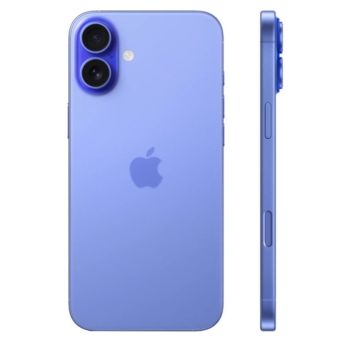 Смартфон Apple iPhone 16 Plus 128GB Ультрамарин (Ultramarine) nano SIM + eSIM | Фото 2 из 5