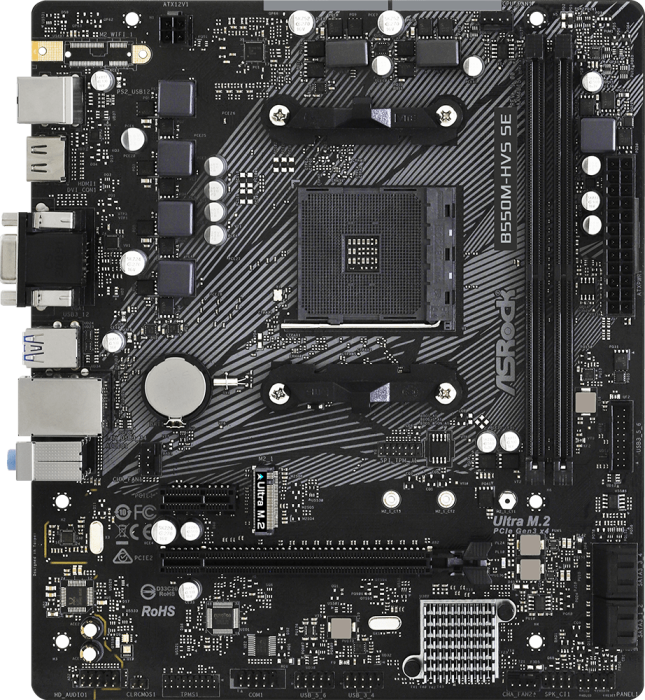 Материнская плата ASRock B550M-HVS SE