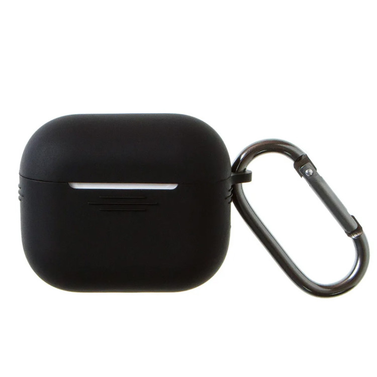 Чехол Silicone Case Protection на AirPods 3 Черный