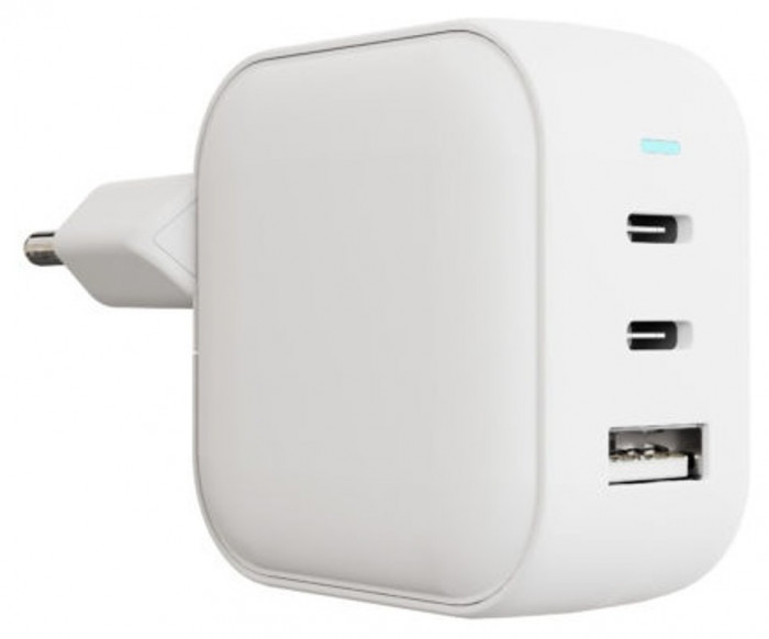 Сетевое зарядное устройство VLP G-Charge 65Вт 2USB-C+USB-A PD QC белый | Фото 7 из 7