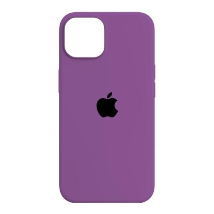 Чехол накладка Silicone Case для iPhone 14 Фиолетовый