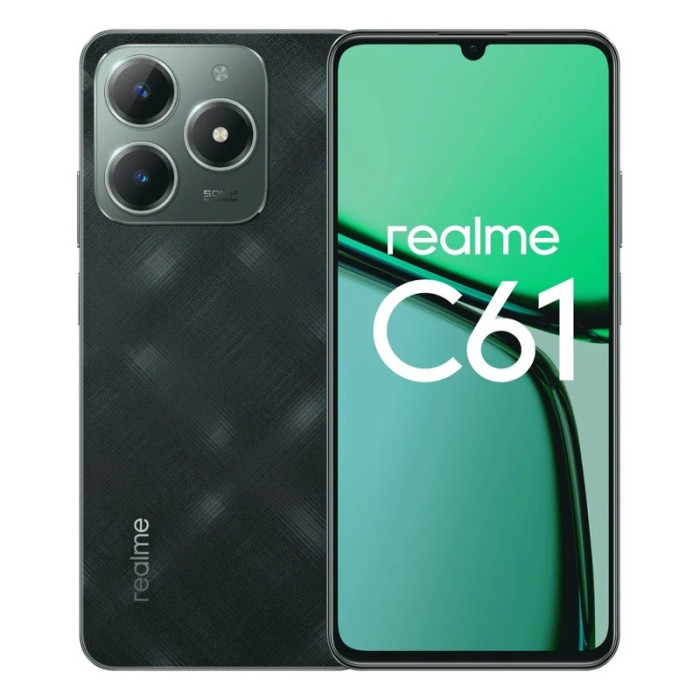 Смартфон Realme C61 6/128GB Зеленый (Green) | Фото 1 из 10