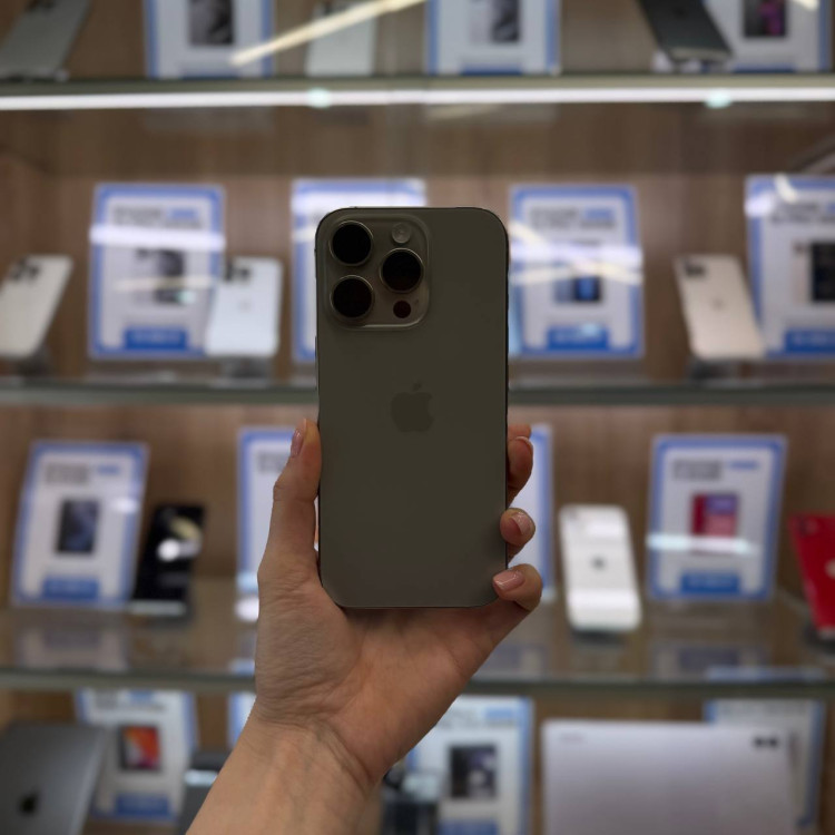 Уценка Смартфон Apple iPhone 16 Pro 128GB Натуральный титан (Natural Titanium) nano SIM + eSIM