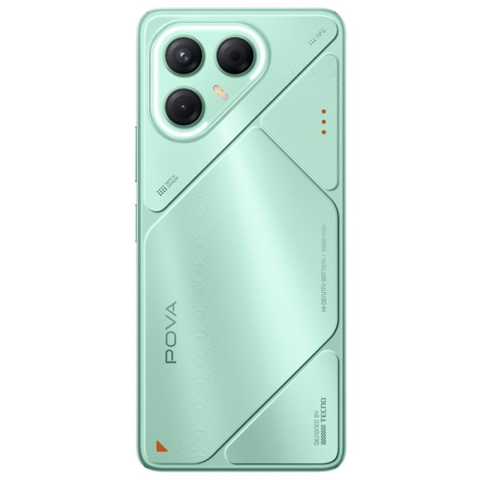 Смартфон TECNO POVA 7 5G 8/256GB Зеленый (Oasis Green) | Фото 2 из 3