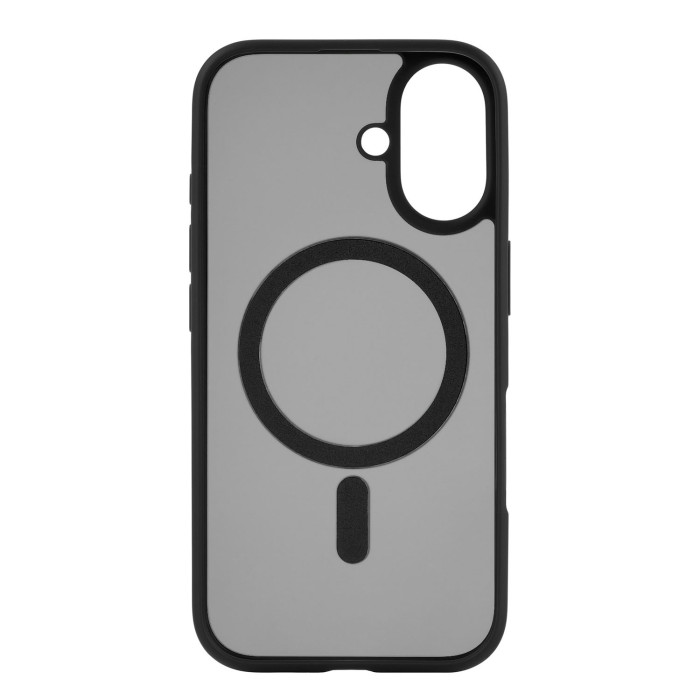 Чехол защитный uBear Cloud Mag Case для iPhone 16, MagSafe совместимый, усиленный, силк-тач, Черный | Фото 4 из 5
