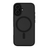 Чехол защитный uBear Cloud Mag Case для iPhone 16, MagSafe совместимый, усиленный, силк-тач, Черный