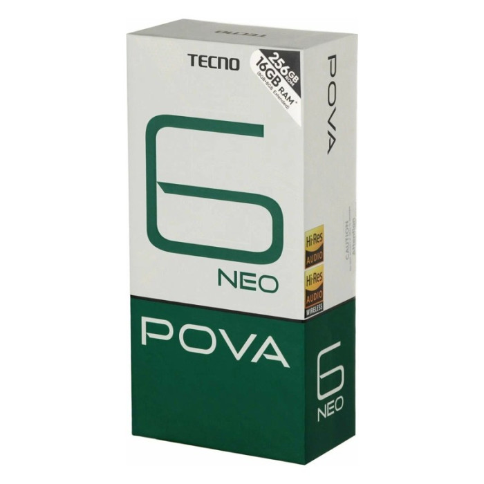 Смартфон Tecno Pova 6 Neo 8/256GB Черный (Speed Black) EAC | Фото 10 из 11