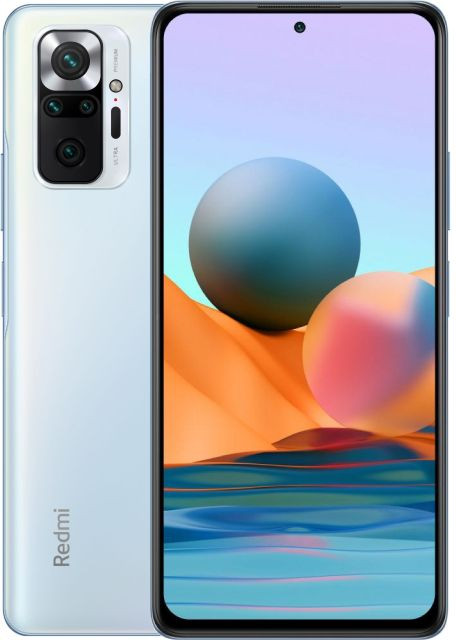Смартфон Xiaomi Redmi Note 10 Pro 6/128GB Голубой (Glacier Blue)
