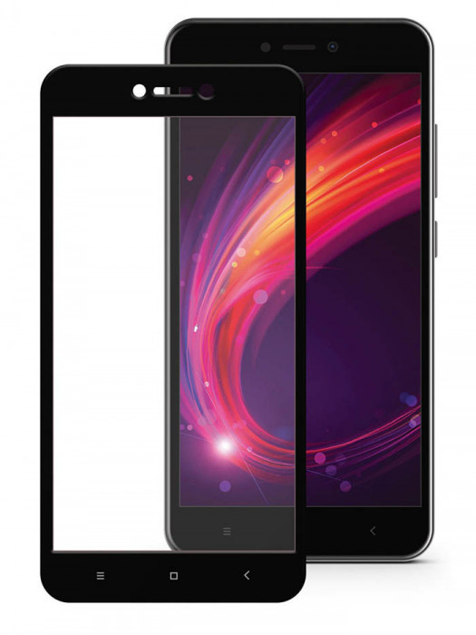 Защитное стекло для Xiaomi Redmi 5A Черный