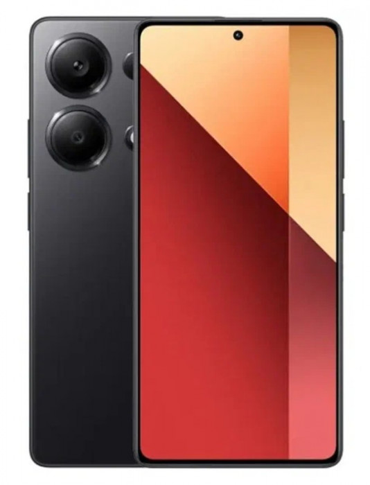 Смартфон Xiaomi Redmi Note 13 Pro 8/256GB Чёрный (Midnight Black) | Фото 1 из 8