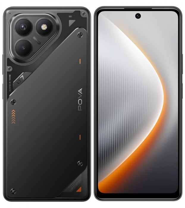Смартфон Tecno Pova 7 Neo 8/128GB Черный (Black) | Фото 1 из 3