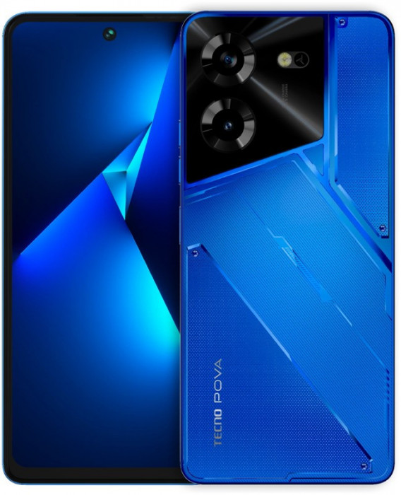 Смартфон Tecno Pova 5 8/256GB Синий (Hurricane Blue) EAC | Фото 7 из 7