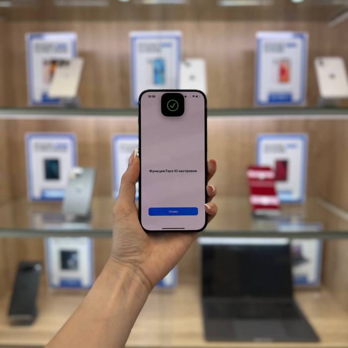 Б/у Смартфон Apple iPhone 15 Pro 128GB Черный (Black Titanium) | Фото 5 из 5