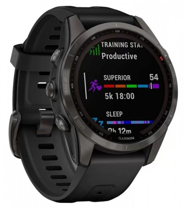 Умные часы Fenix 7S Carbon Sapphire Solar (010-02539-24) | Фото 4 из 7