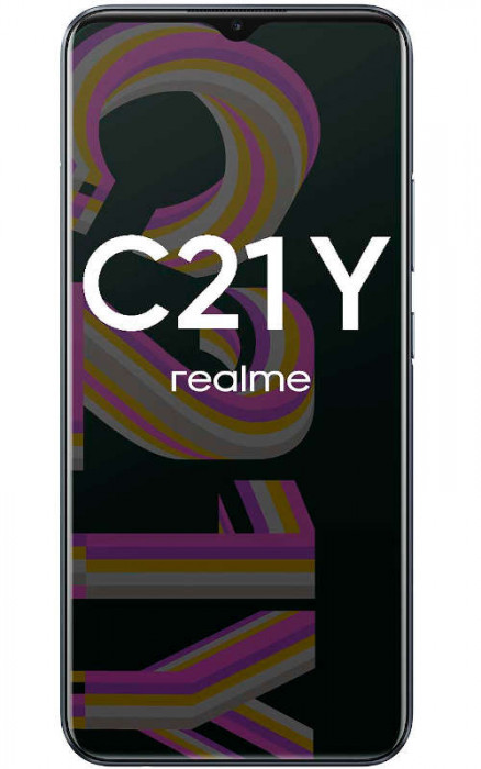 Смартфон Realme C21Y 4/64GB Черный (Cross Black) EAC | Фото 2 из 7