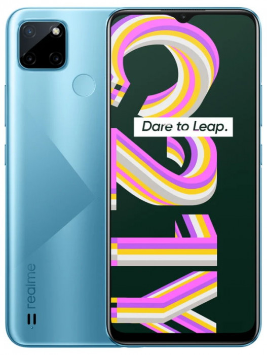 Смартфон Realme C21Y 3/32GB Голубой (Cross Blue) EAC | Фото 1 из 7