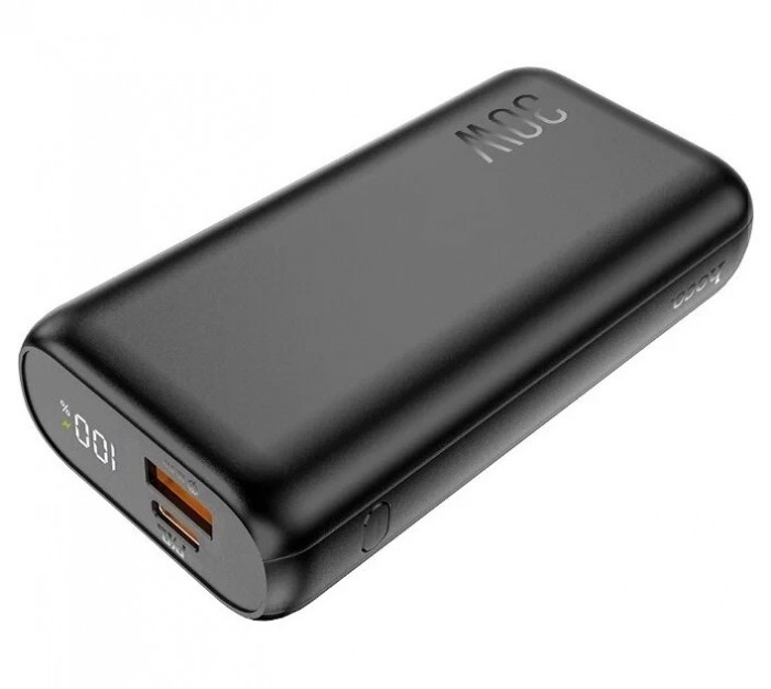 Внешний аккумулятор HOCO Q5 10000mAh 2USB 3.0A PD 30W+QC3.0 Черный | Фото 1 из 6