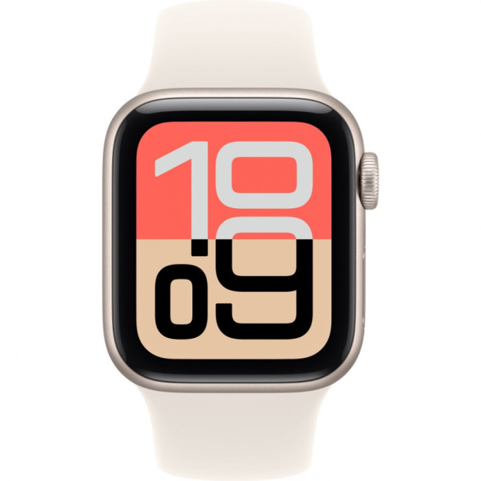Умные часы Apple Watch SE 3 40mm Starlight Aluminum Case with Starlight Sport Band | Фото 2 из 3