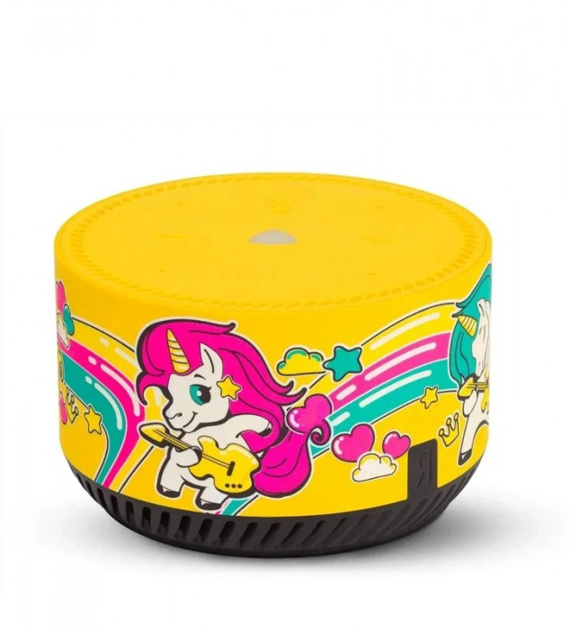 Умная колонка Яндекс Станция Лайт с Алисой Rainbow Unicorn | Фото 1 из 7