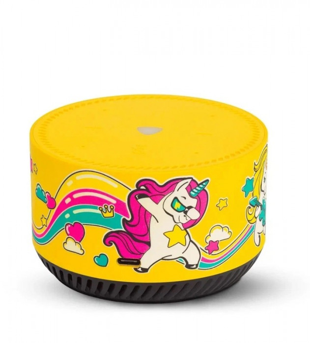 Умная колонка Яндекс Станция Лайт с Алисой Rainbow Unicorn | Фото 4 из 7