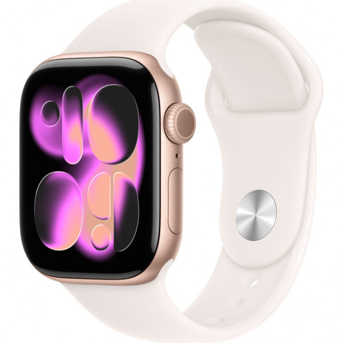 Умные часы Apple Watch Series 11 42mm Rose Gold Aluminum Case with Light Blush Sport Band | Фото 1 из 3