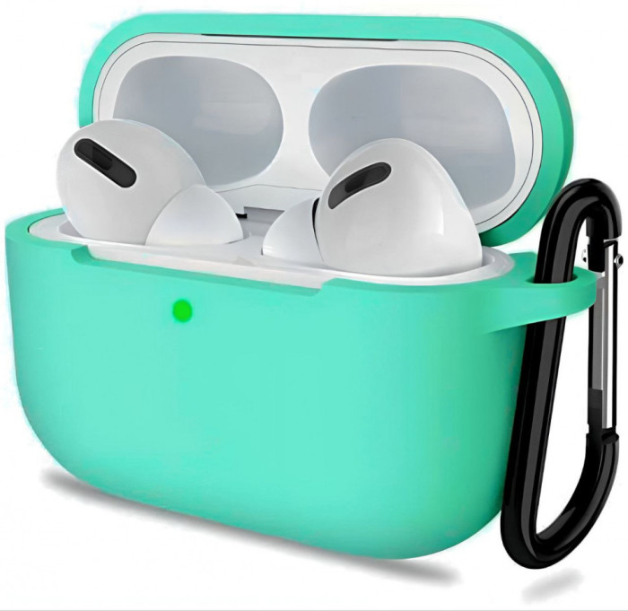 Чехол Silicone Case Protection на AirPods Pro 2 Салатовый | Фото 2 из 2
