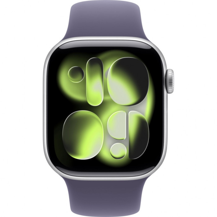 Умные часы Apple Watch Series 11 42mm Silver Aluminum Case with Purple Fog Sport Band | Фото 2 из 3