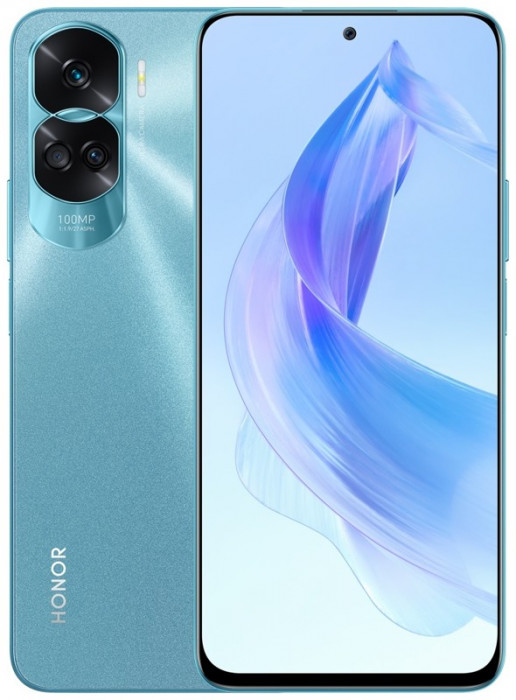 Смартфон Honor 90 Lite 8/256GB Голубой (Blue) | Фото 1 из 7