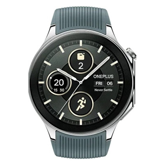 Умные часы OnePlus Watch 2 Серый (Radiant Steel) | Фото 1 из 5