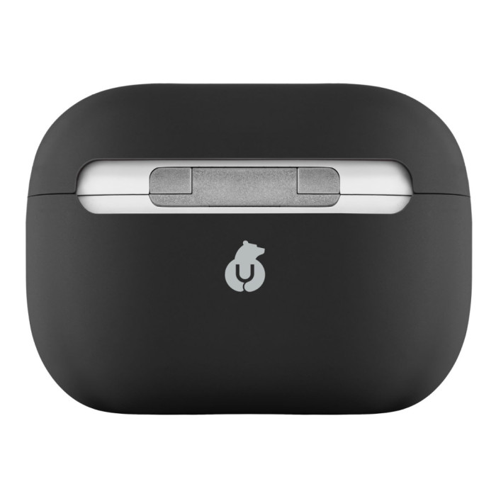 Чехол uBear для Airpods Pro 2 Touch Pro Silicone Case, 1,5 мм усиленный, Черный | Фото 3 из 5