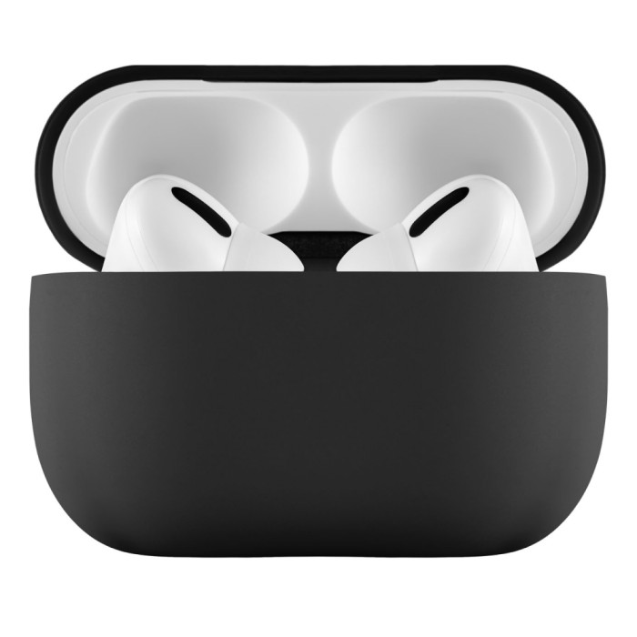 Чехол uBear для Airpods Pro 2 Touch Pro Silicone Case, 1,5 мм усиленный, Черный | Фото 1 из 5
