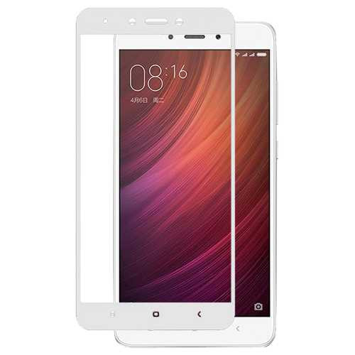 Защитное стекло для Xiaomi Redmi 4X Белое