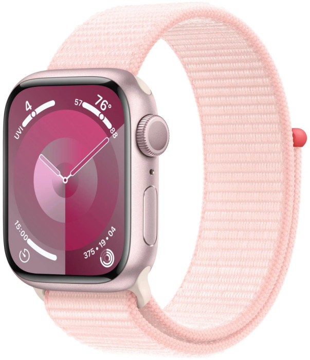 Умные часы Apple Watch Series 9 41mm GPS Aluminum Case with Sport Loop Pink | Фото 4 из 4