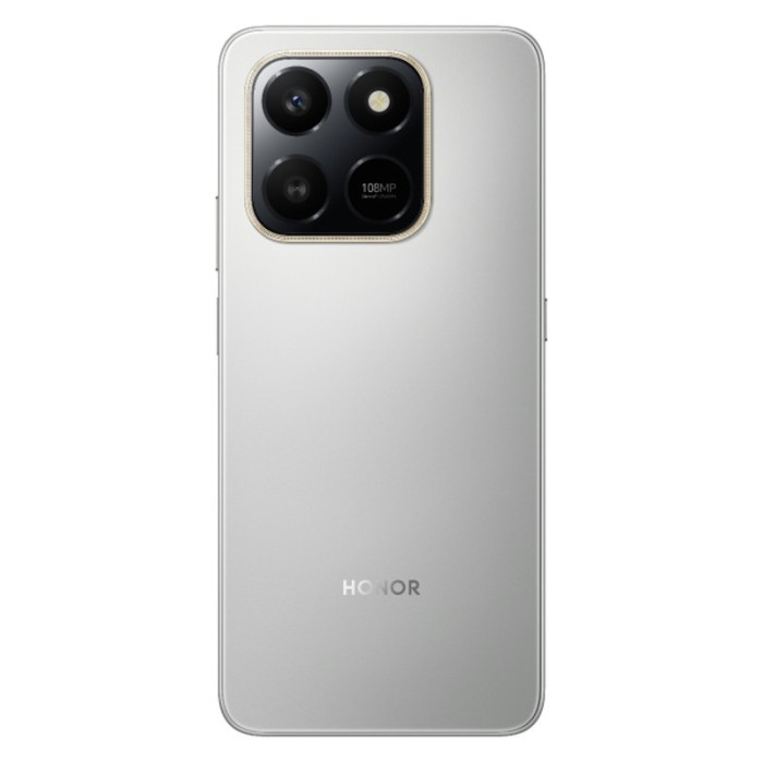 Смартфон Honor X7d 6/128GB Серебряный метеор | Фото 2 из 3
